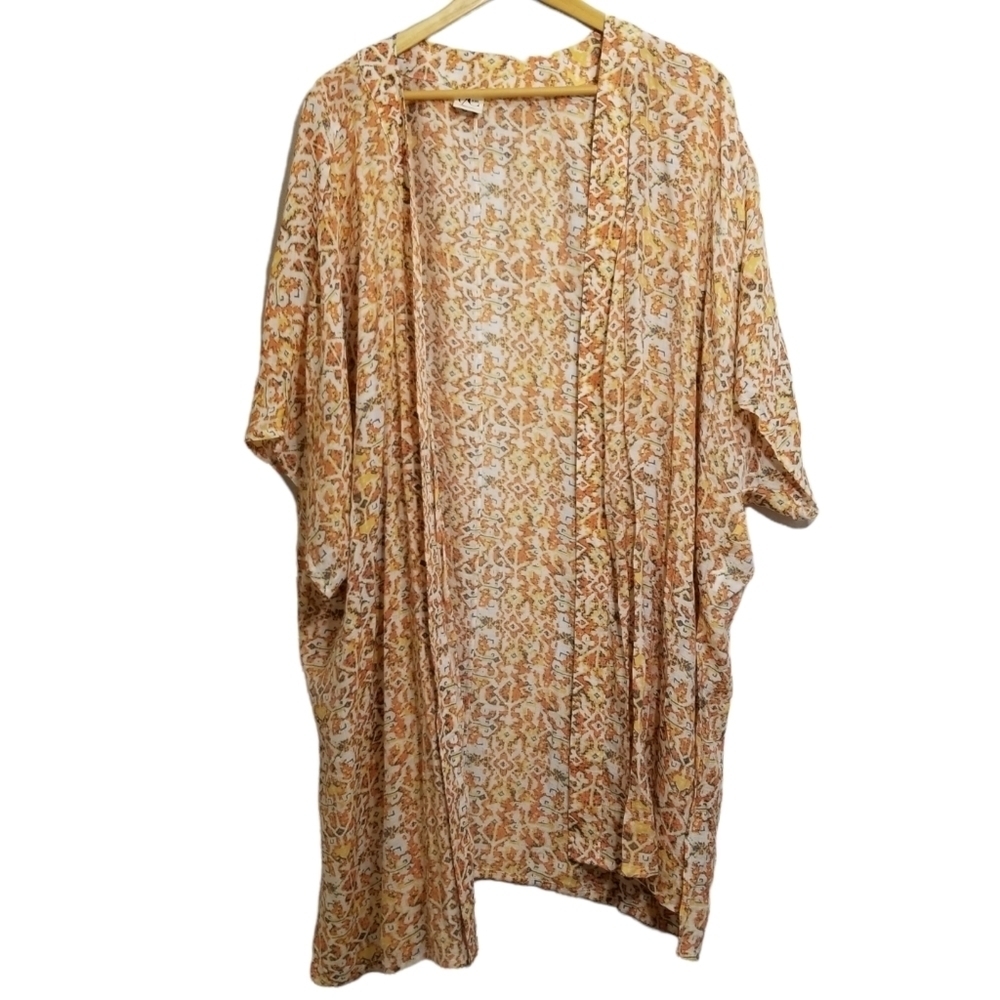 𝅺D/C Jeans open front viscose/polyester light weight cardigan